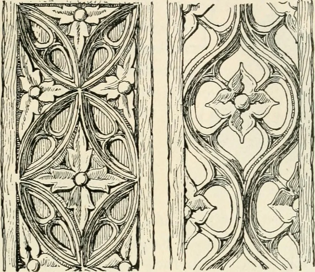 An illustration from A history of ornament, 1916, leaf 384