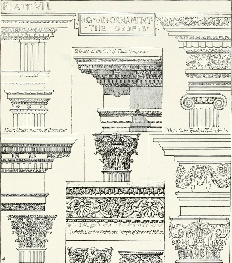 An illustration from A history of ornament, 1916, leaf 438