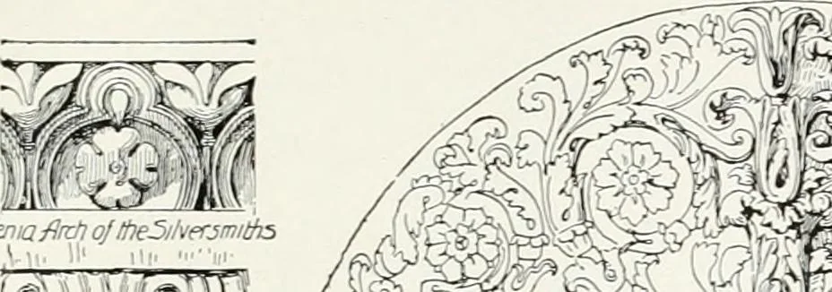 An illustration from A history of ornament, 1916, leaf 440