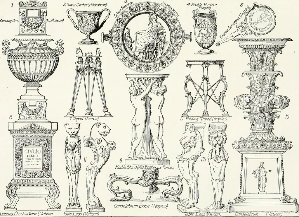 An illustration from A history of ornament, 1916, leaf 442