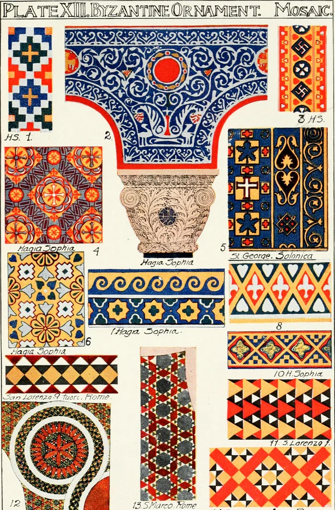 An illustration from A history of ornament, 1916, leaf 448