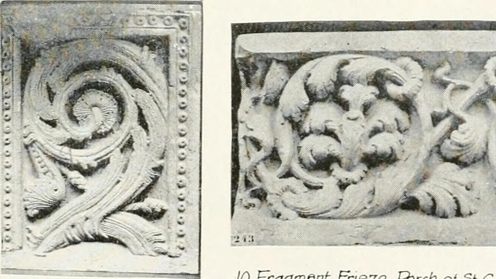 An illustration from A history of ornament, 1916, leaf 450
