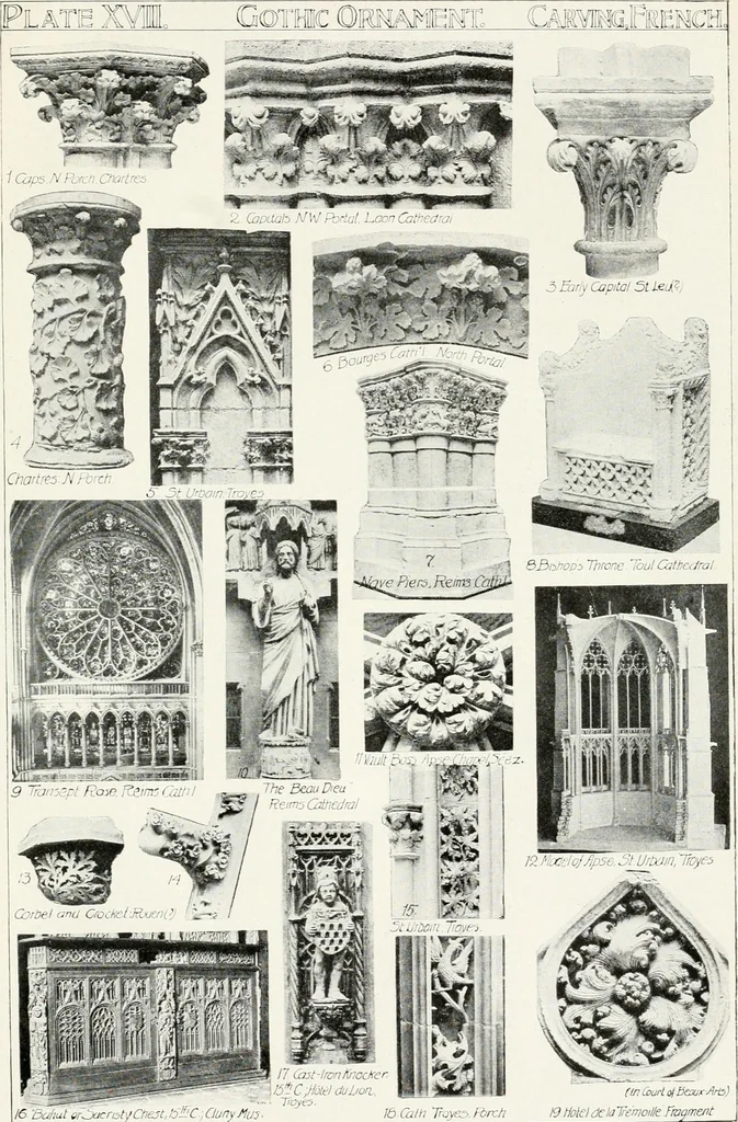 An illustration from A history of ornament, 1916, leaf 458