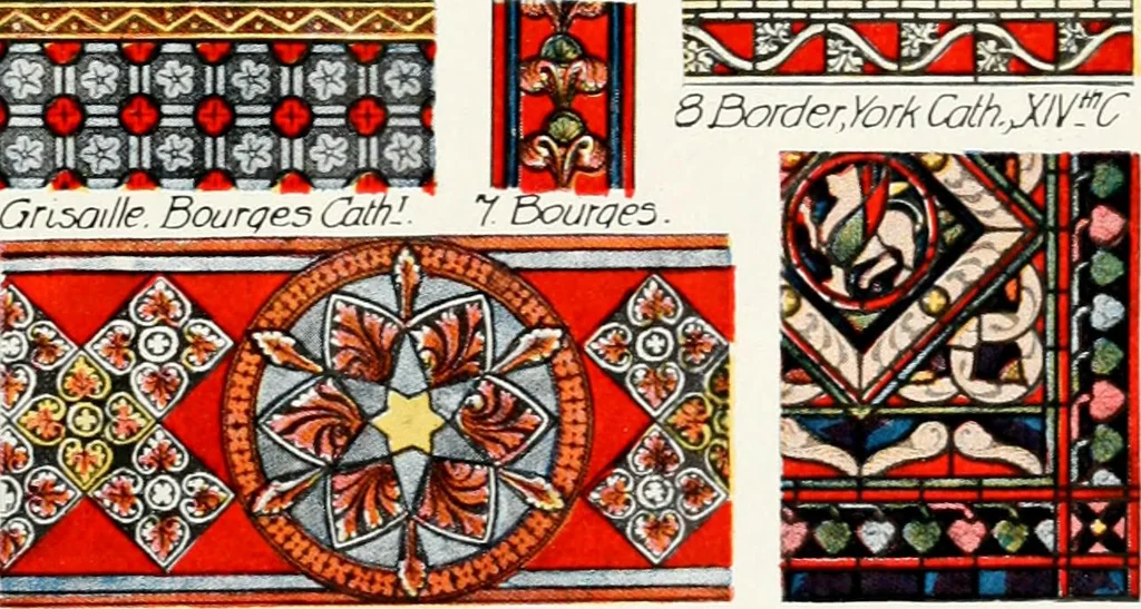 An illustration from A history of ornament, 1916, leaf 460