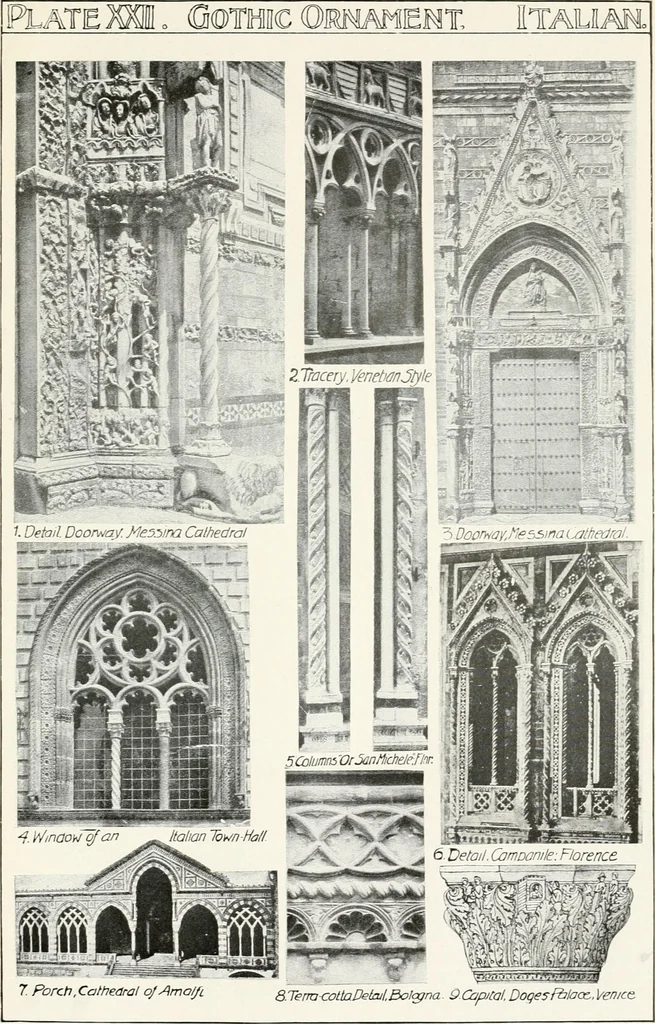 An illustration from A history of ornament, 1916, leaf 466