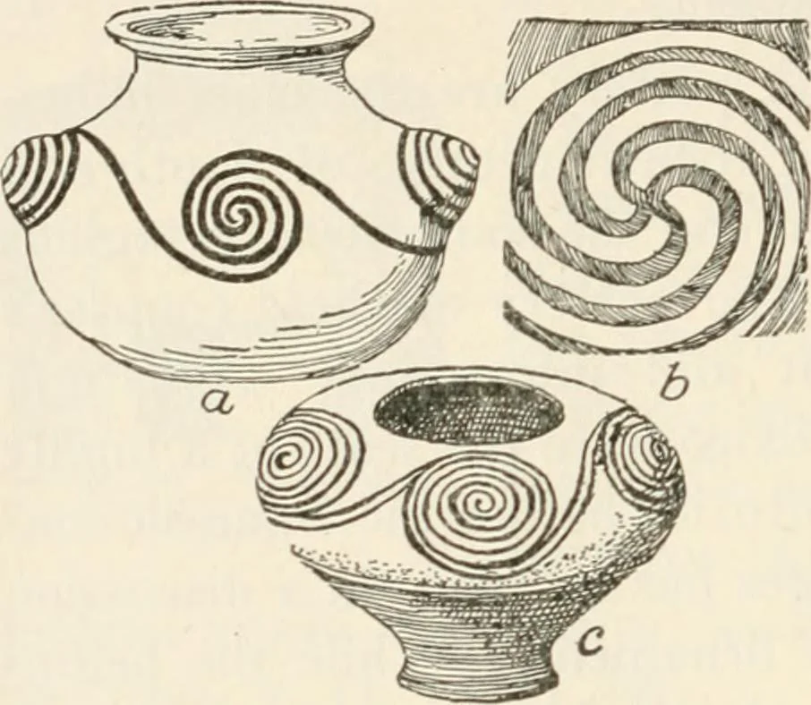 An illustration from A history of ornament, 1916, leaf 55