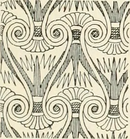 An illustration from A history of ornament, 1916, leaf 74