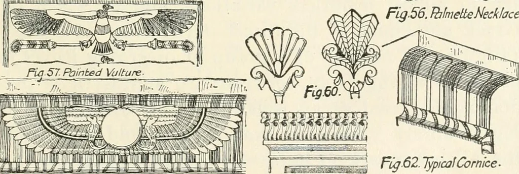 An illustration from A history of ornament, 1916, leaf 74