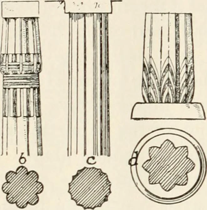 An illustration from A history of ornament, 1916, leaf 77