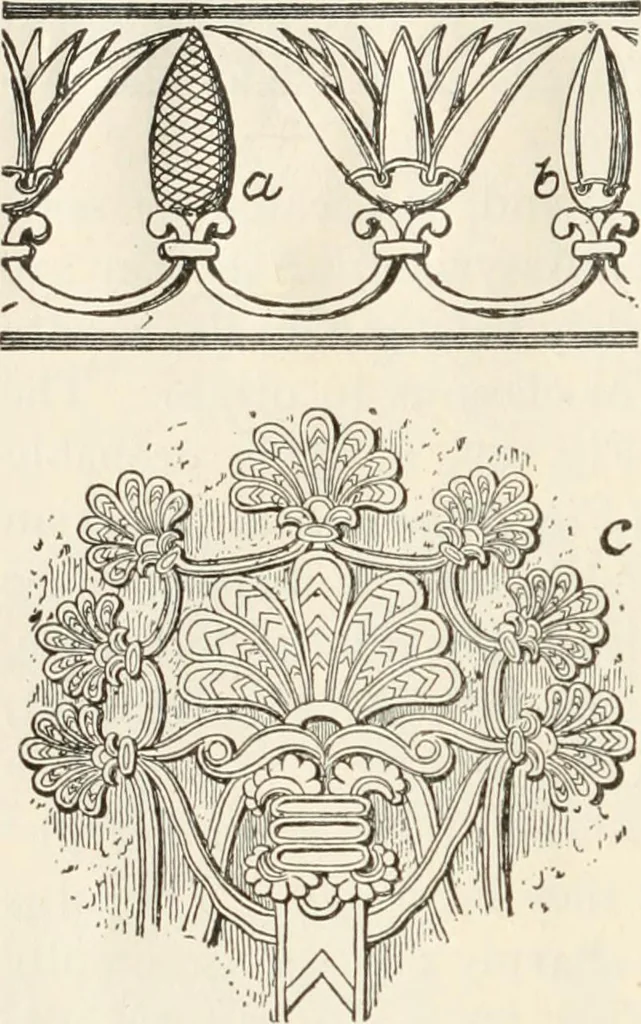 An illustration from A history of ornament, 1916, leaf 87