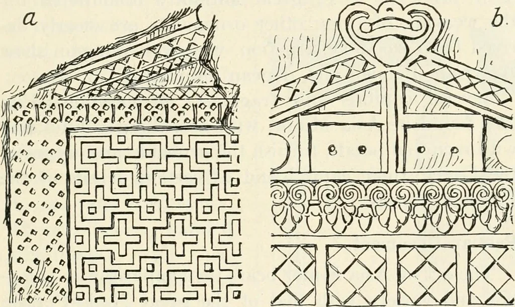 An illustration from A history of ornament, 1916, leaf 92