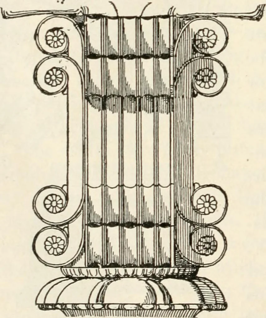 An illustration from A history of ornament, 1916, leaf 97
