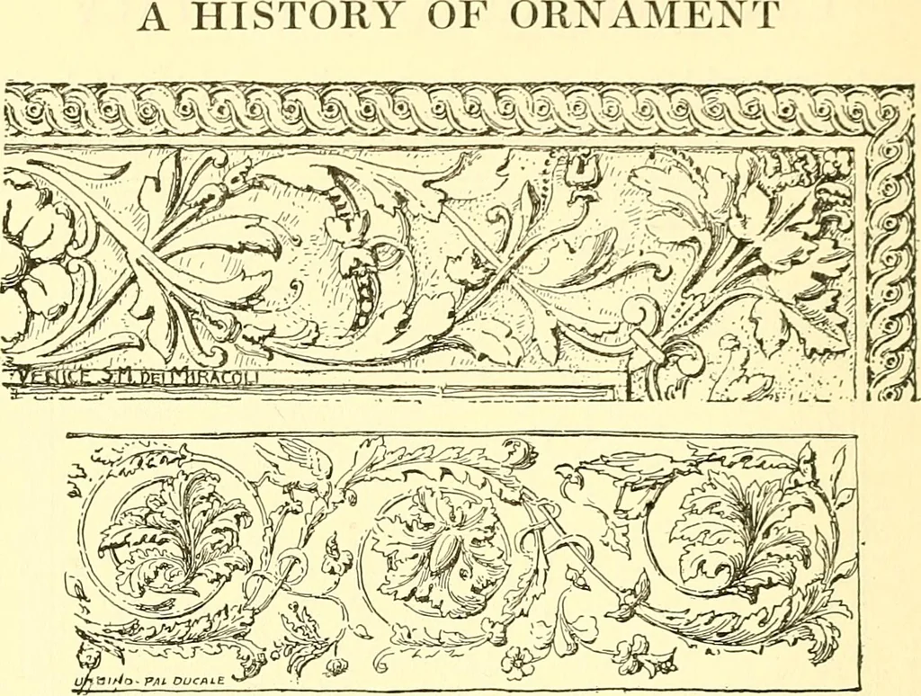An illustration from A history of ornament .., 1916, leaf 115