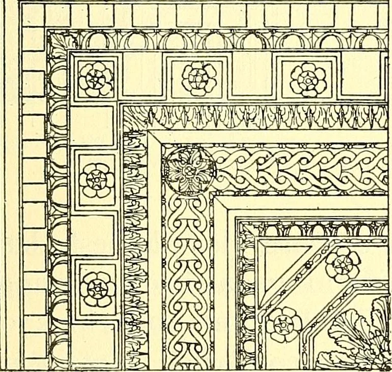 An illustration from A history of ornament .., 1916, leaf 190
