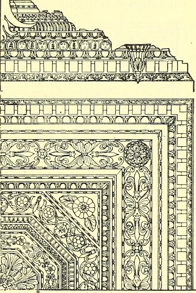 An illustration from A history of ornament .., 1916, leaf 190