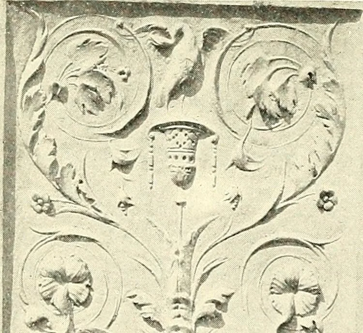 An illustration from A history of ornament .., 1916, leaf 205