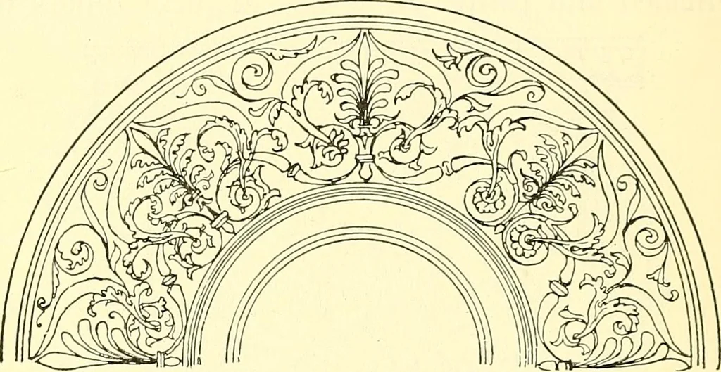 An illustration from A history of ornament .., 1916, leaf 215