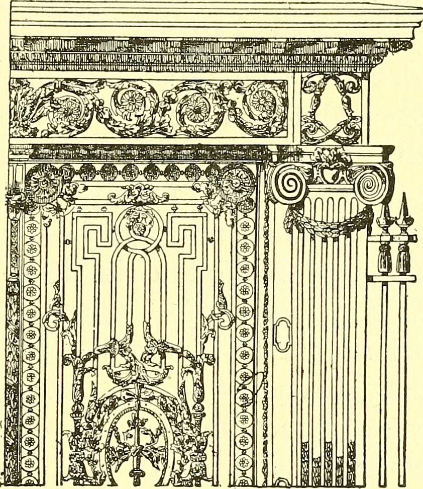 An illustration from A history of ornament .., 1916, leaf 346