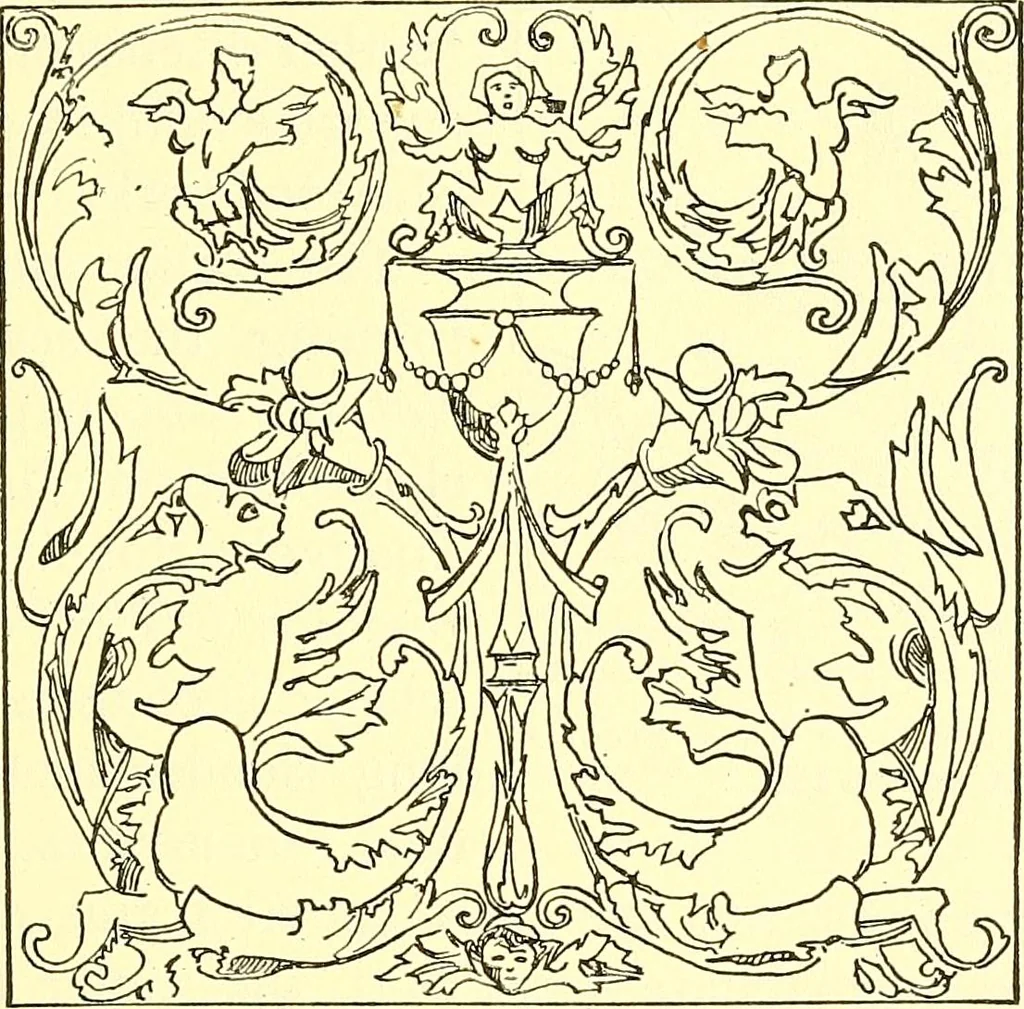 An illustration from A history of ornament .., 1916, leaf 376