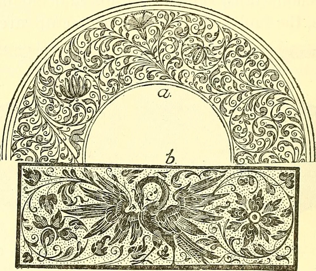 An illustration from A history of ornament .., 1916, leaf 443