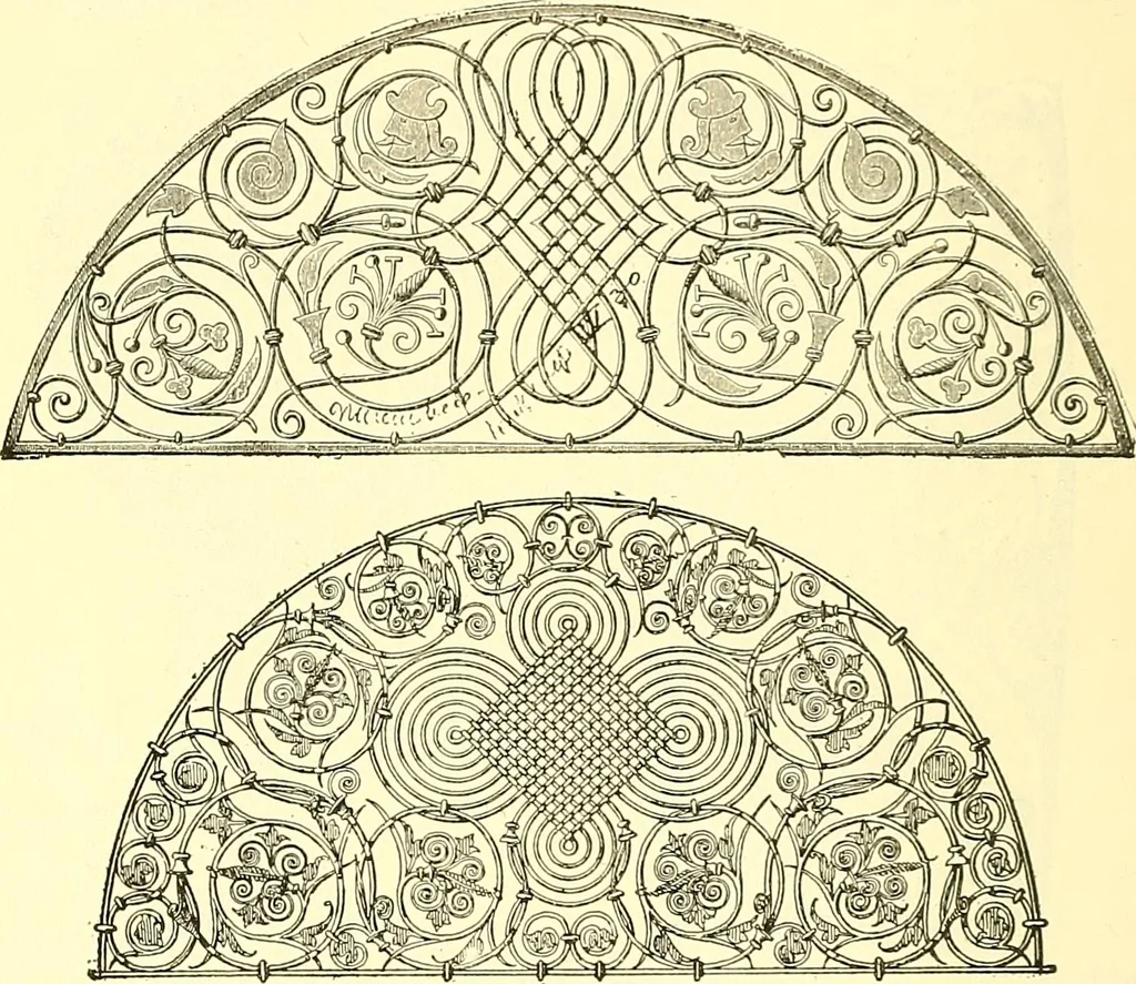 An illustration from A history of ornament .., 1916, leaf 445