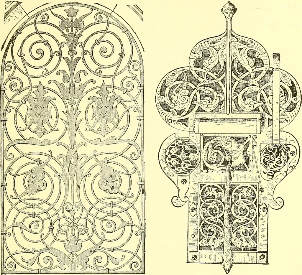 An illustration from A history of ornament .., 1916, leaf 446