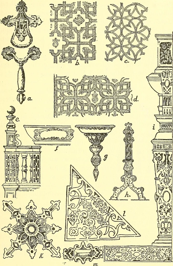 An illustration from A history of ornament .., 1916, leaf 464