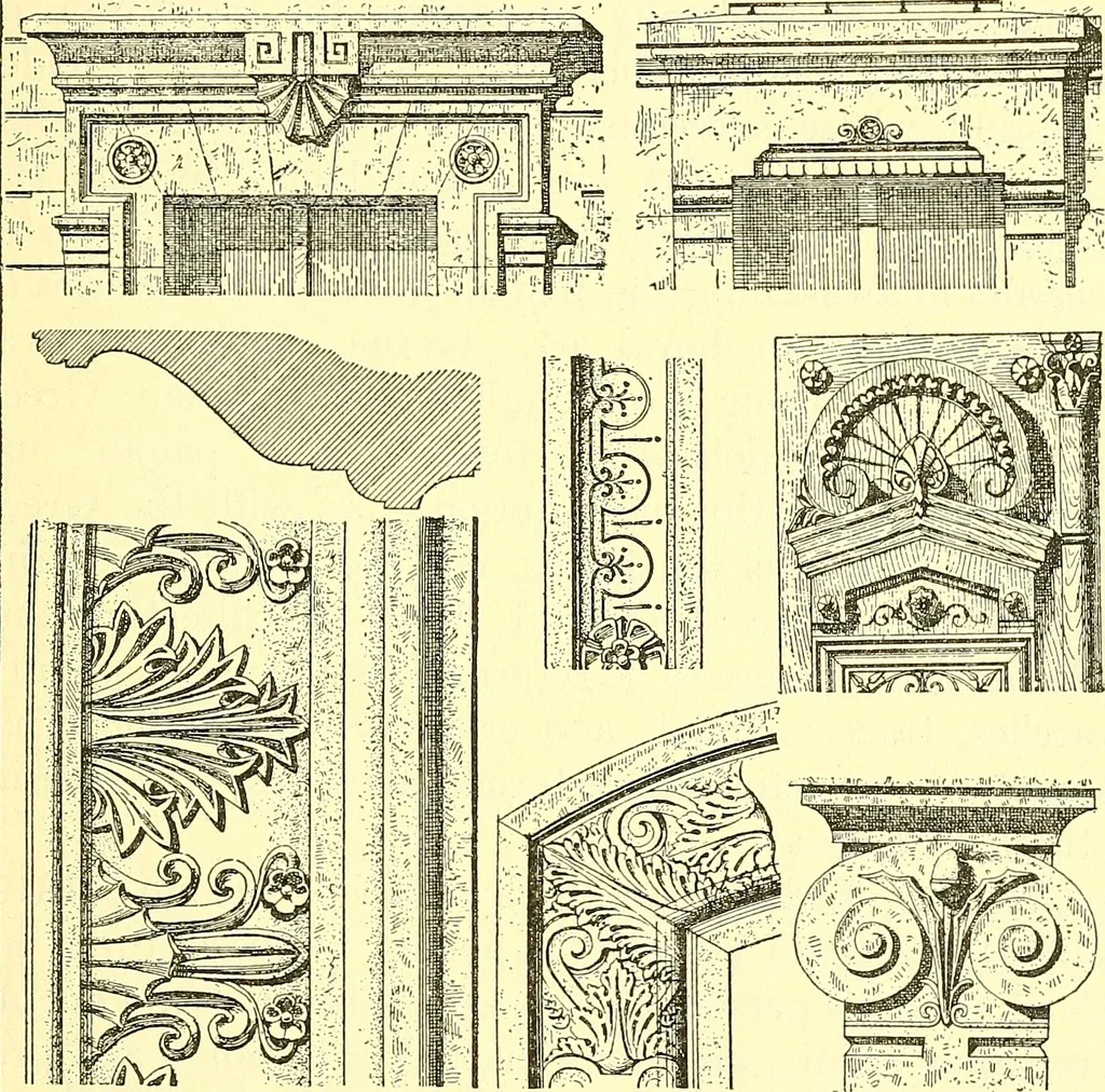 An illustration from A history of ornament .., 1916, leaf 544