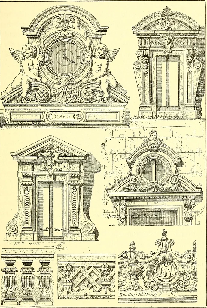 An illustration from A history of ornament .., 1916, leaf 554