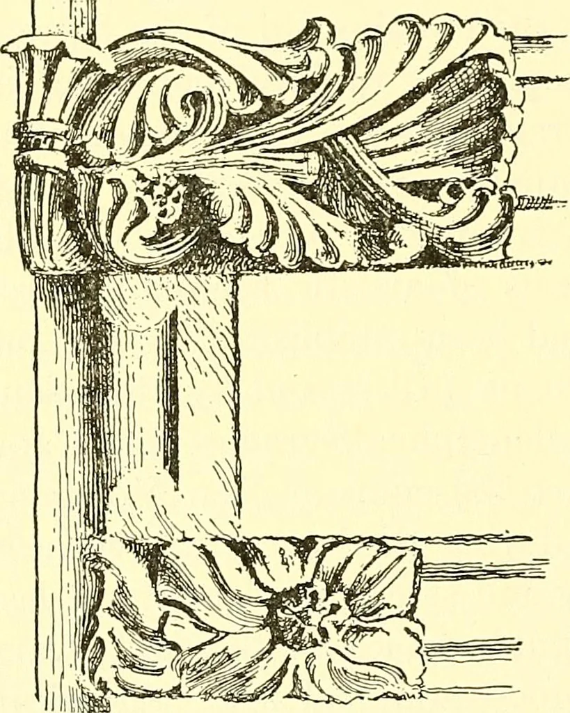 An illustration from A history of ornament .., 1916, leaf 579