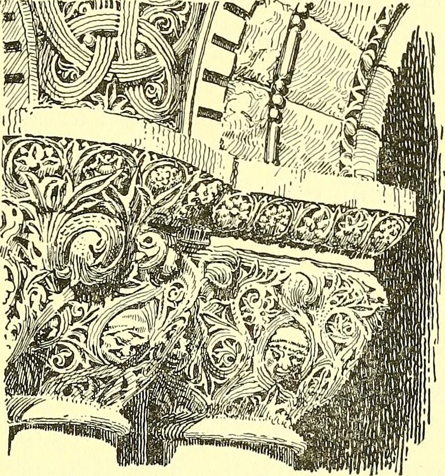An illustration from A history of ornament .., 1916, leaf 582