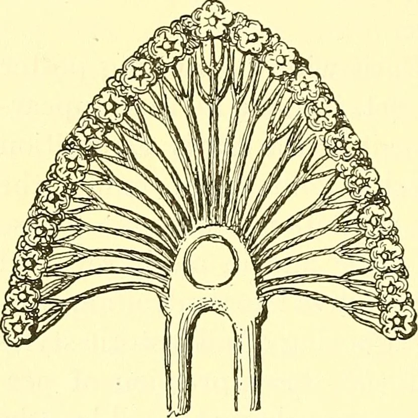 An illustration from A history of ornament .., 1916, leaf 591