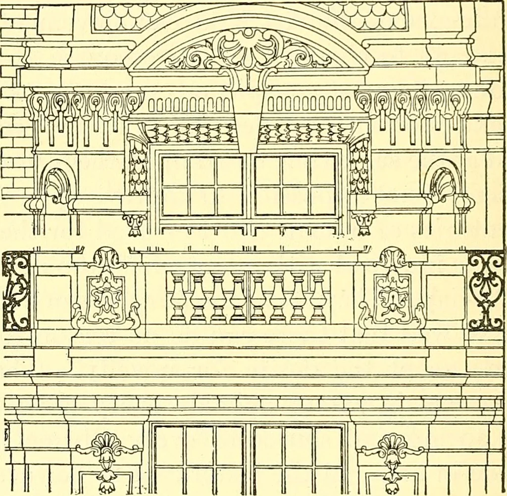 An illustration from A history of ornament .., 1916, leaf 595