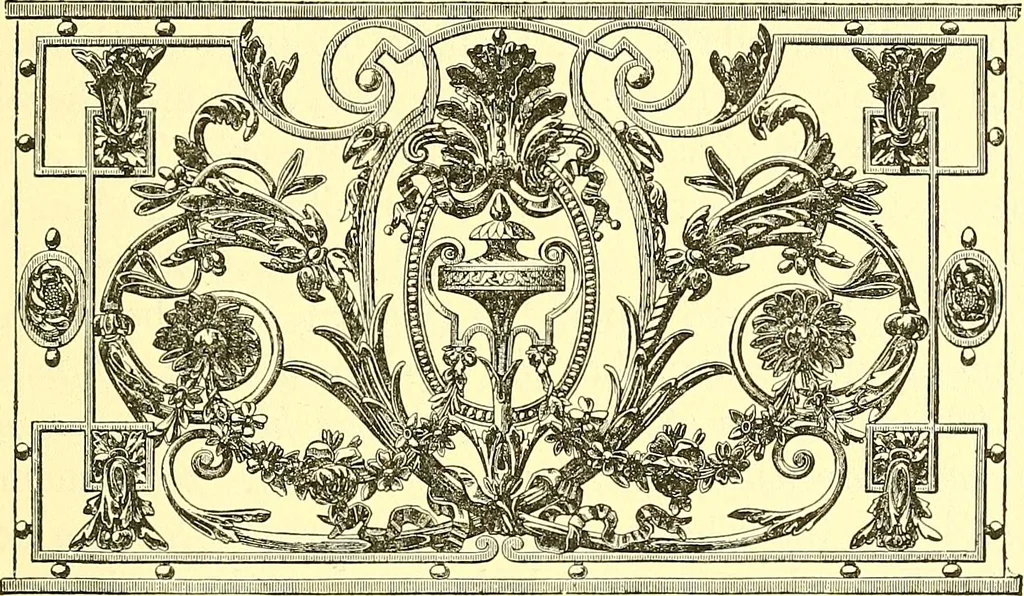 An illustration from A history of ornament .., 1916, leaf 596