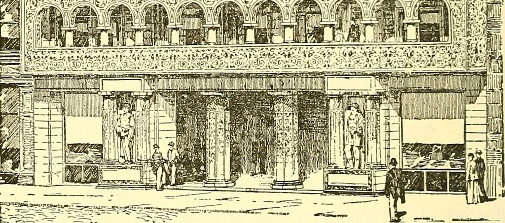 An illustration from A history of ornament .., 1916, leaf 599