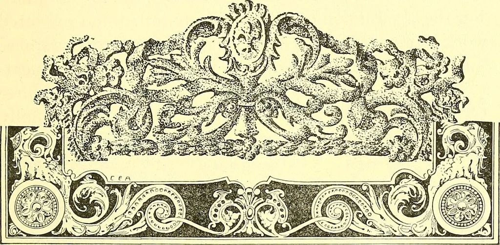 An illustration from A history of ornament .., 1916, leaf 604
