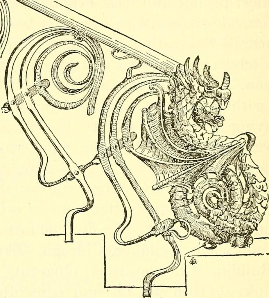 An illustration from A history of ornament .., 1916, leaf 613