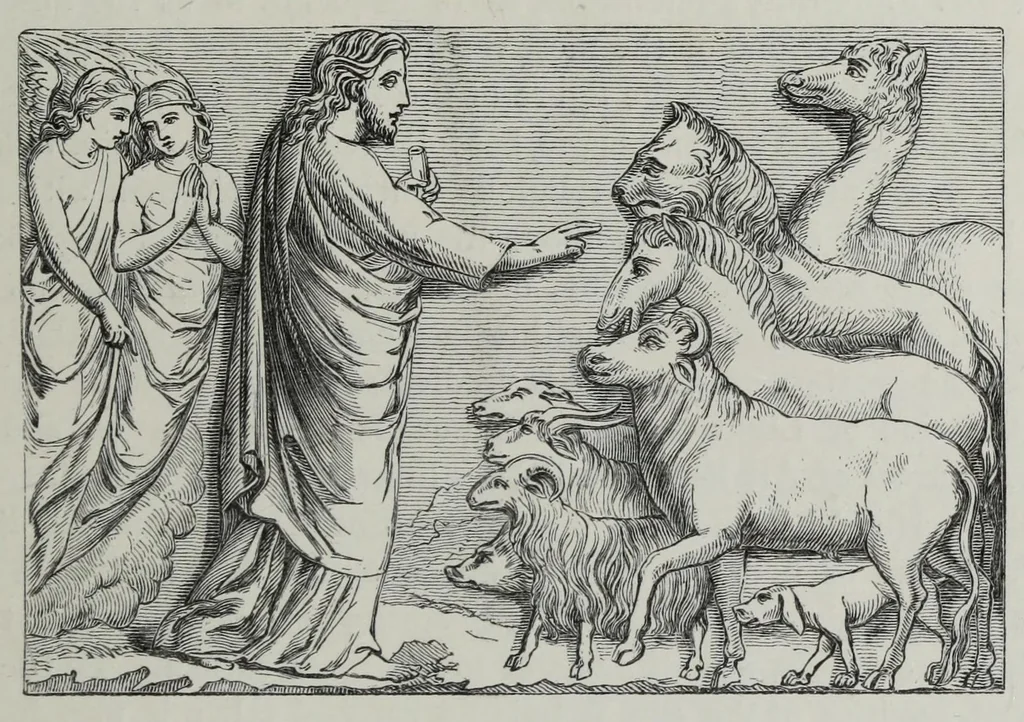 An illustration from The history of Our Lord as exemplified in works of art: with that of His types; St. John the Baptist; and other persons of the Old and New Testament, 1864, leaf 113