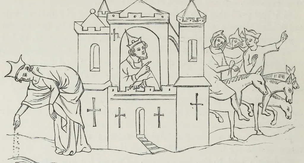 An illustration from The history of Our Lord as exemplified in works of art: with that of His types; St. John the Baptist; and other persons of the Old and New Testament, 1864, leaf 192