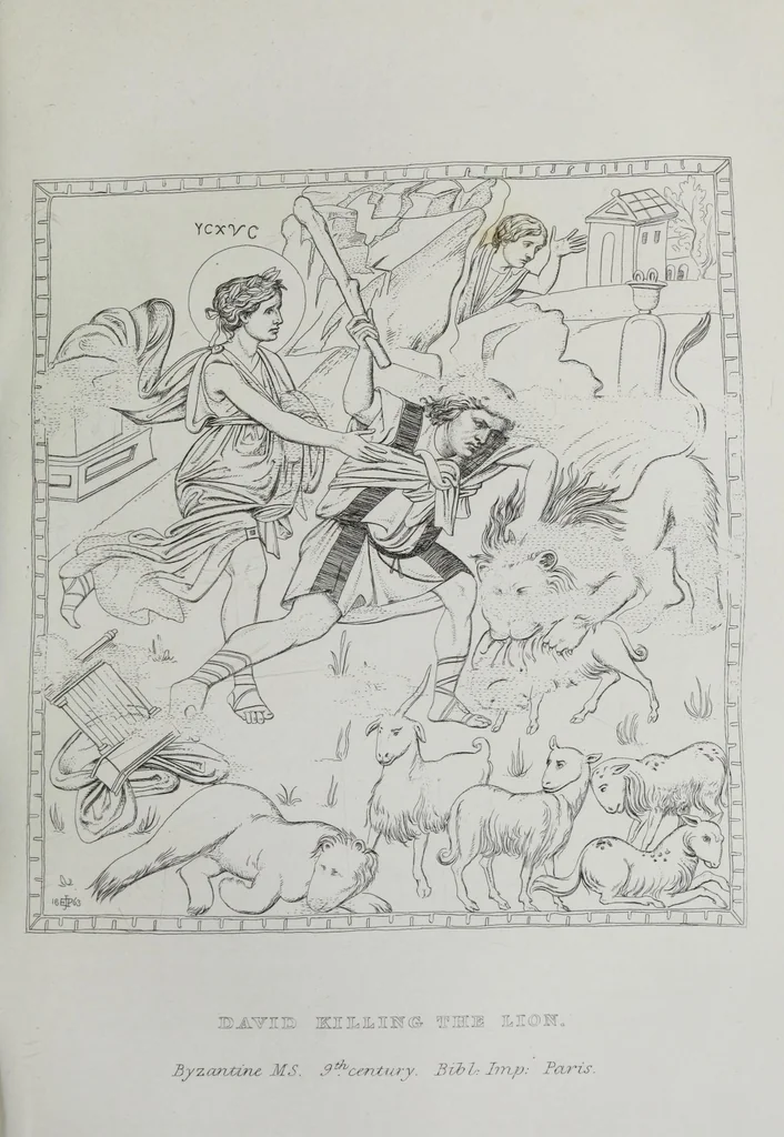 An illustration from The history of Our Lord as exemplified in works of art: with that of His types; St. John the Baptist; and other persons of the Old and New Testament, 1864, leaf 237