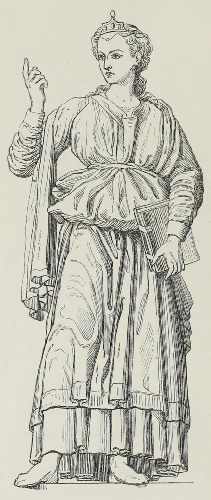 An illustration from The history of Our Lord as exemplified in works of art: with that of His types; St. John the Baptist; and other persons of the Old and New Testament, 1864, leaf 294