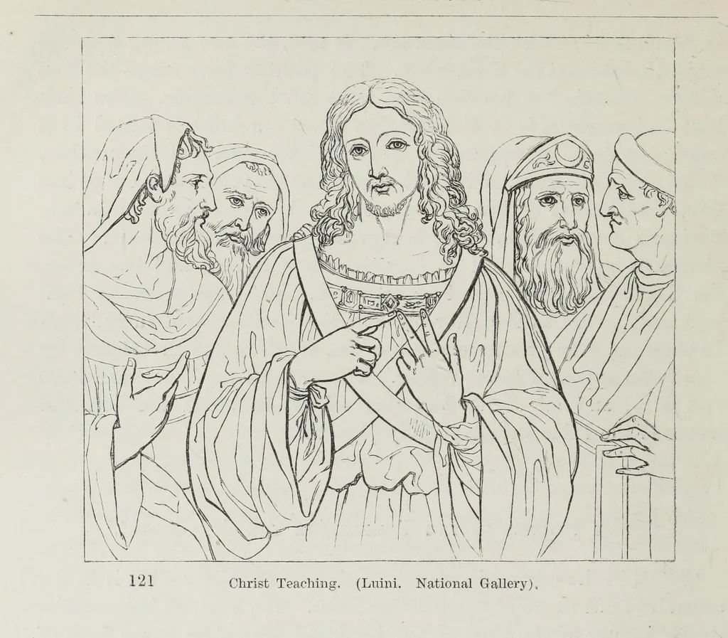 An illustration from The history of Our Lord as exemplified in works of art: with that of His types; St. John the Baptist; and other persons of the Old and New Testament, 1864, leaf 360