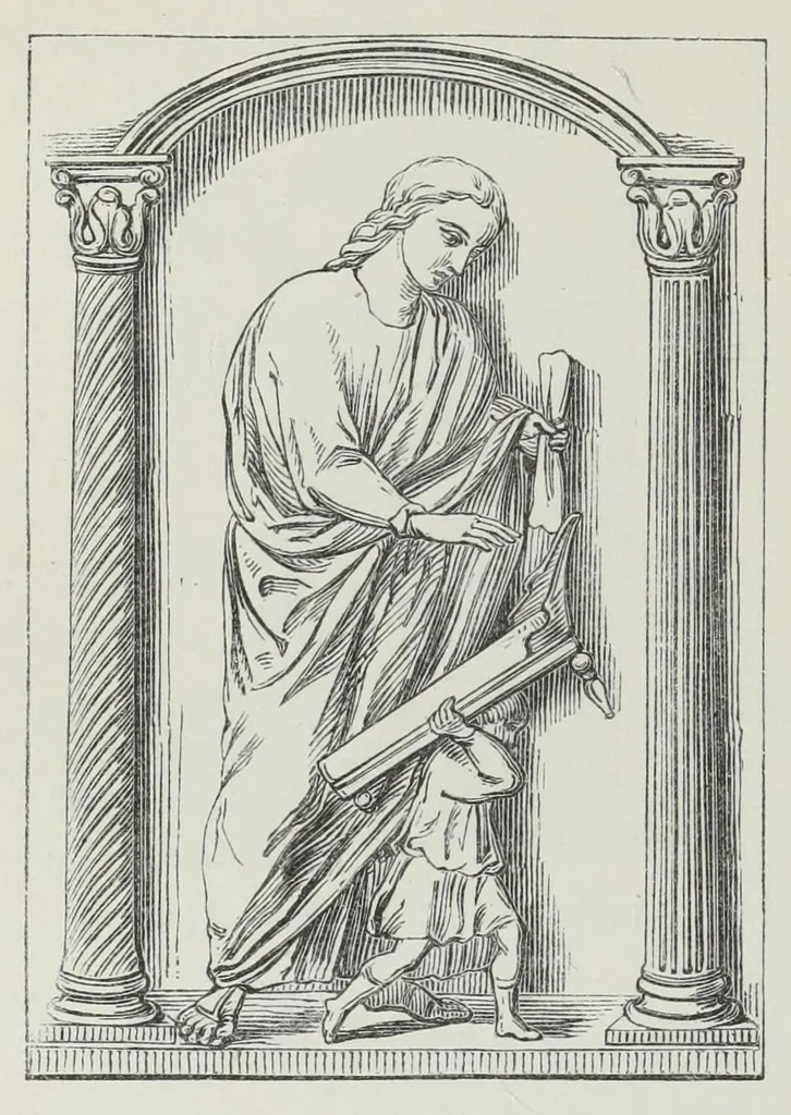 An illustration from The history of Our Lord as exemplified in works of art: with that of His types; St. John the Baptist; and other persons of the Old and New Testament, 1864, leaf 390