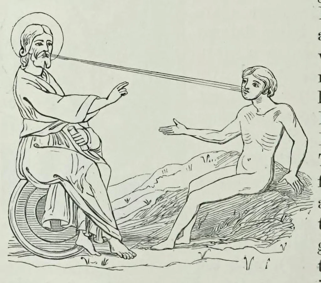 An illustration from The history of Our Lord as exemplified in works of art : with that of His types, St. John the Baptist, and other persons of the Old and New Testament, 1892, leaf 122