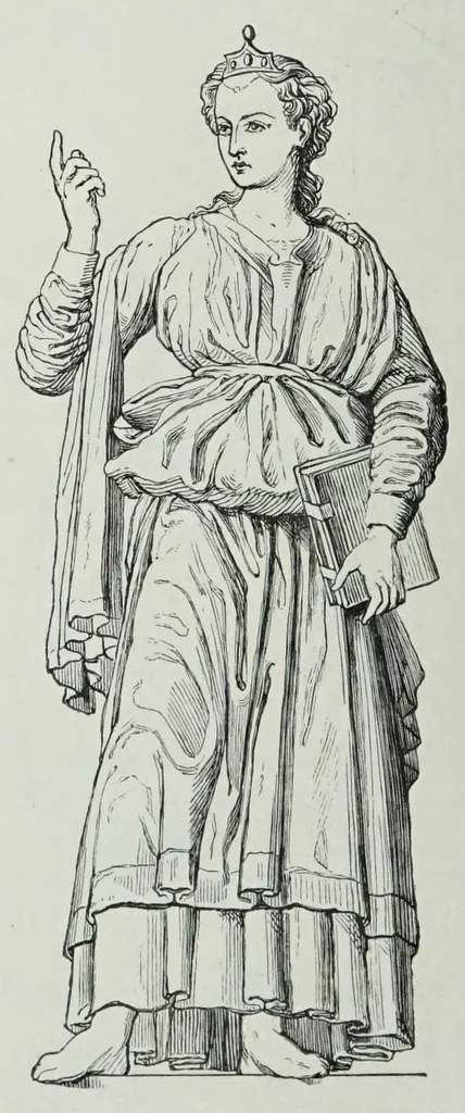 An illustration from The history of Our Lord as exemplified in works of art : with that of His types, St. John the Baptist, and other persons of the Old and New Testament, 1892, leaf 296
