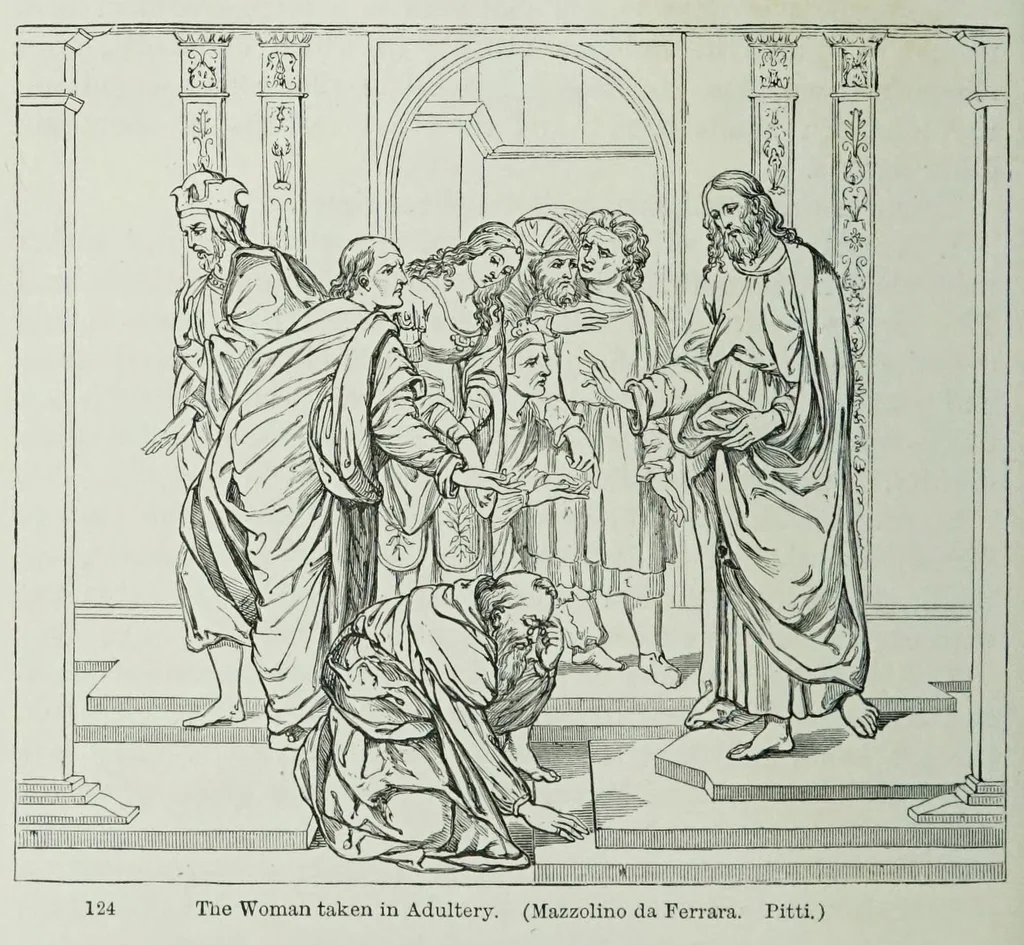 An illustration from The history of Our Lord as exemplified in works of art : with that of His types, St. John the Baptist, and other persons of the Old and New Testament, 1892, leaf 374