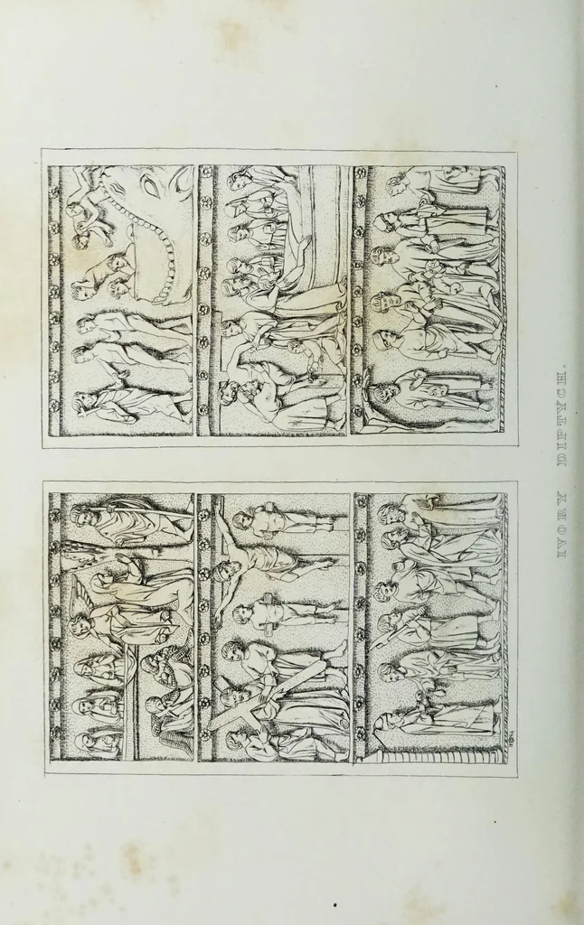 An illustration from The history of Our Lord as exemplified in works of art : with that of His types, St. John the Baptist, and other persons of the Old and New Testament, 1892, leaf 50