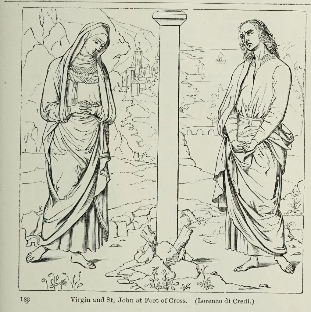 An illustration from The history of Our Lord as exemplified in works of art : with that of His types, St. John the Baptist, and other persons of the Old and New Testament, 1892, leaf 193