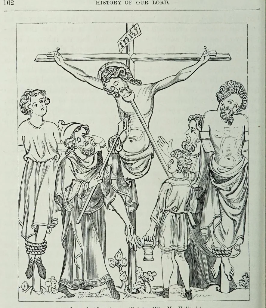 An illustration from The history of Our Lord as exemplified in works of art : with that of His types, St. John the Baptist, and other persons of the Old and New Testament, 1892, leaf 200