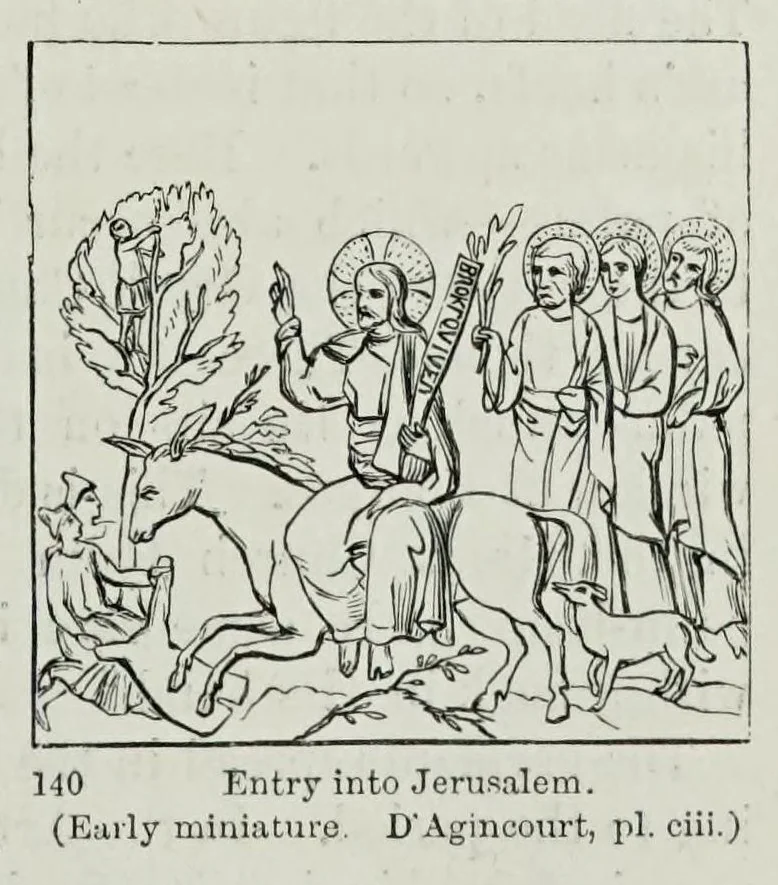 An illustration from The history of Our Lord as exemplified in works of art : with that of His types, St. John the Baptist, and other persons of the Old and New Testament, 1892, leaf 27